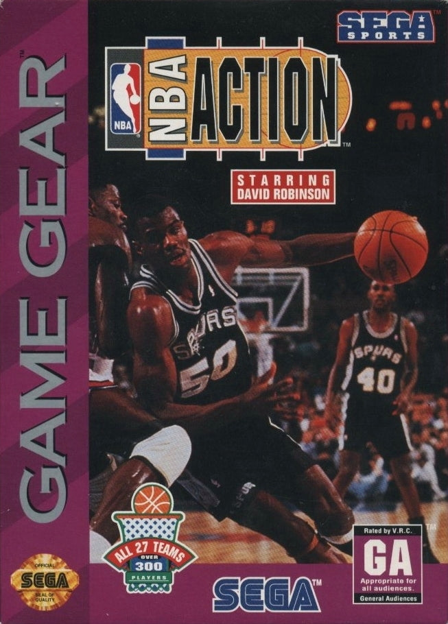 NBA Action starring David Robinson (Game Gear)