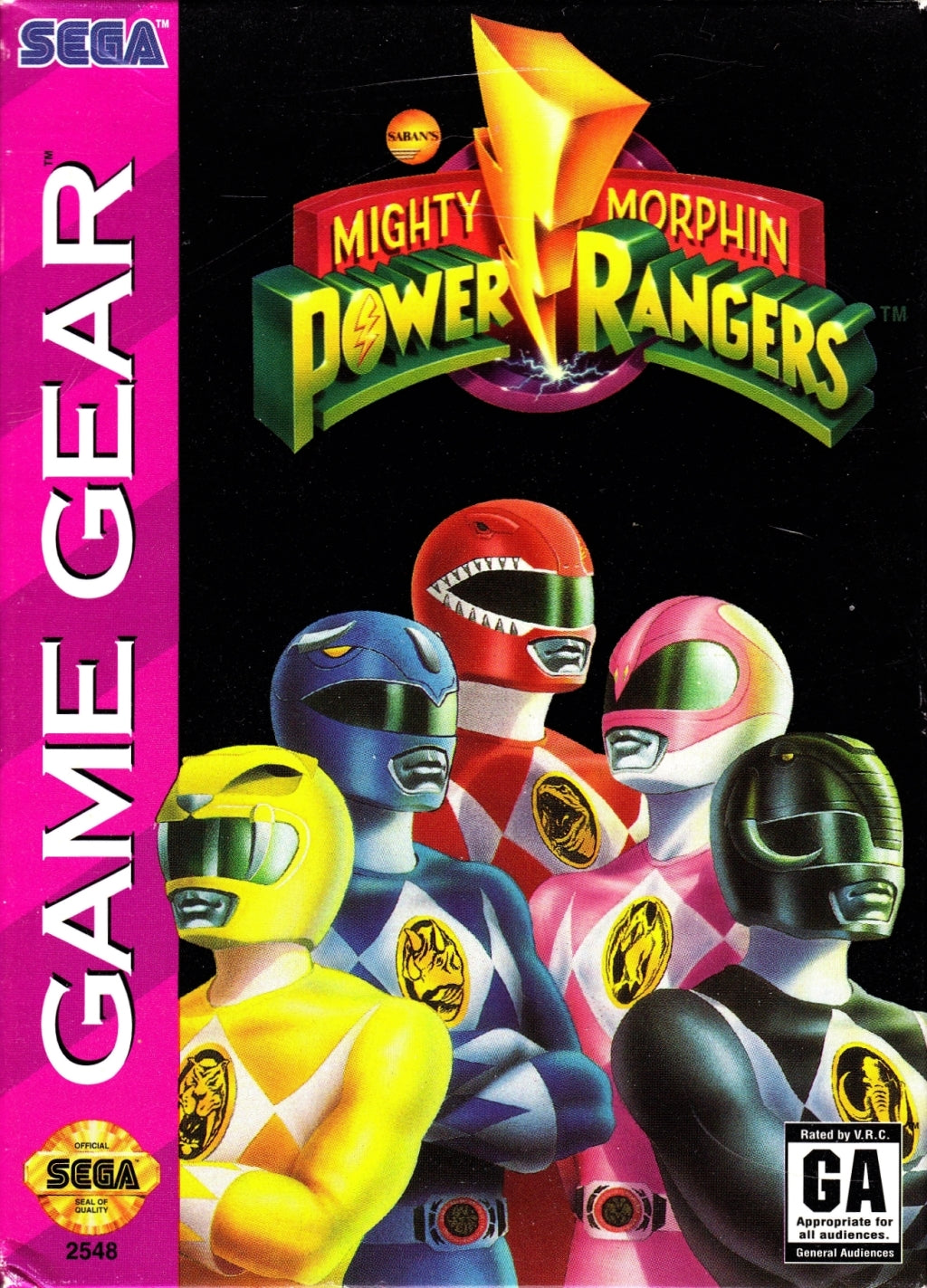 Mighty Morphin Power Rangers (Game Gear)