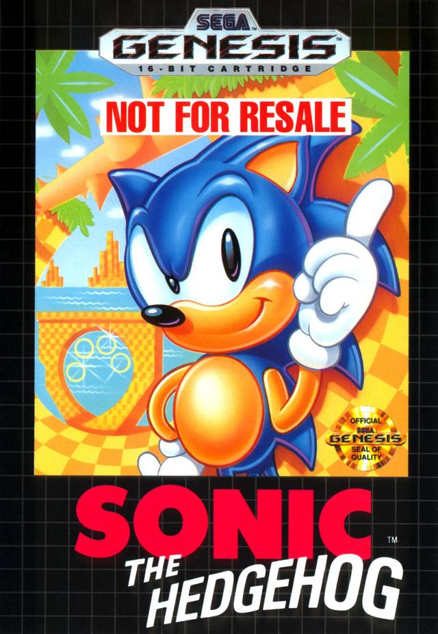 Sonic the Hedgehog (Not for Resale) (Genesis)