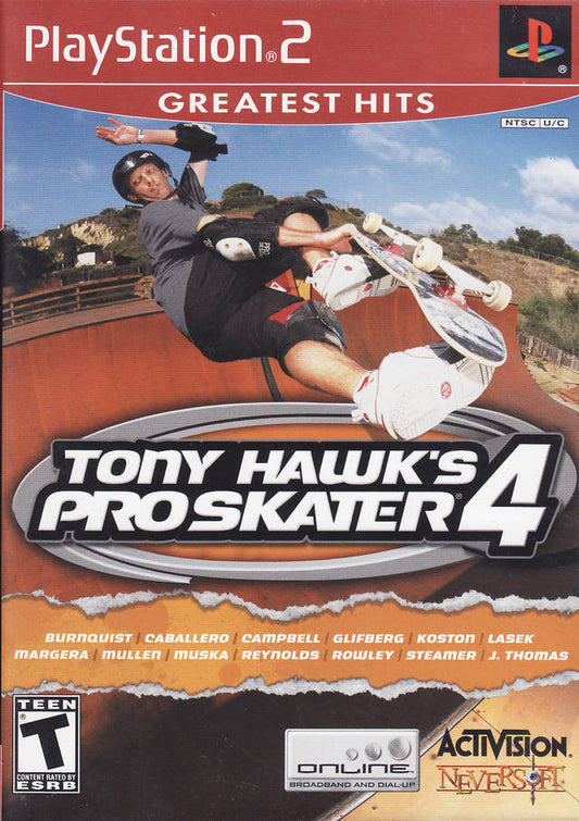 Tony Hawk's Pro Skater 4 (Greatest Hits) (PS2)