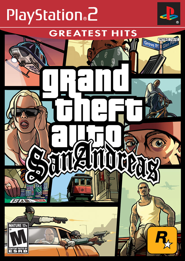 Grand Theft Auto: San Andreas (Greatest Hits) (PS2)