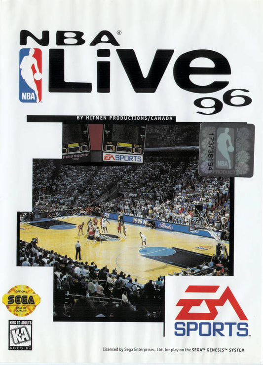NBA Live '96 (Genesis)