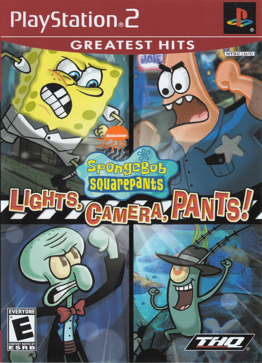 SpongeBob SquarePants: Lights, Camera, Pants! (Greatest Hits) (PS2)
