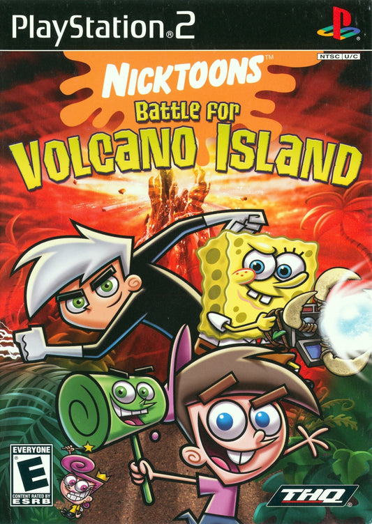 Nicktoons: Battle for Volcano Island (PS2)